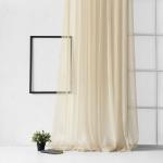 Тюль "Вудсток", бежевый                             (bl-200217-gr)