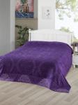 Простынь махровая жаккард "KARNA OTTOMAN", фиолетовый                             (kr-200885-gr)