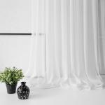 Тюль "Лоунли", белый                             (bl-200241-gr)