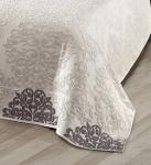 Простынь махровая жаккард "KARNA OTTOMAN", бежевый                             (kr-200891-gr)