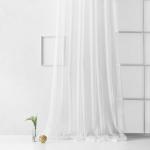 Тюль "Лайнс", белый                             (bl-200236-gr)