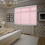 Жалюзи вертикальные "Магнолия", розовый                             (n-100047)