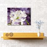 Картина "Белая сирень", 60*40 см                             (s-102115)