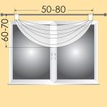 Итальянский сваг, серый                             (IL.80-15)