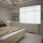 Жалюзи вертикальные "Магнолия", белый                             (n-100031)