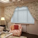 Жалюзи вертикальные "Магнолия", серый                             (n-100045)