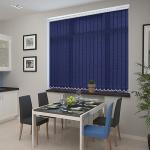 Жалюзи вертикальные "Лайн", синий                             (n-100042)