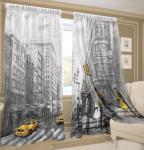 Комплект фотоштор "Желтое такси"                             (zk-102755)