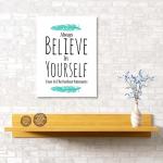 Картина "Верь в себя", 40*60 см                             (s-102094)