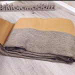 Комплект портьер №026, серо-коричневый, песочный                             (rt-100190)