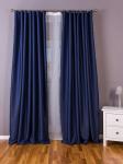 Комплект портьер блэкаут однотонный B501-6, синий                             (bt-200005-gr)