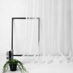 Тюль "Вудсток", белый                             (bl-200215-gr)