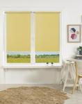 Рулонная штора mini "Satin", желтый                             (i-200007-gr)