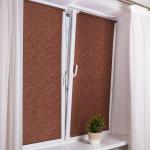 Рулонная штора Венеция , шоколад               (df-200101-gr)