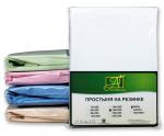 Простынь Бязь на резинке, белый                             (al-100186-gr)