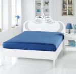 Простынь сатин "KARNA SERVAN", синий (саксен)                             (kr-200293-gr)