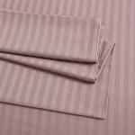 Пододеяльник Arya полосатый Сатин Otel, темно-бежевый                             (ar-200377-gr)