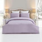 Пододеяльник Arya полосатый Сатин Otel, лиловый                             (ar-200378-gr)