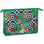 Папка для тетрадей 2 отделения, А4, ArtSpace Летний стиль, пластик, на молнии, ПТ-83-2_25555