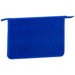 Папка для тетрадей 2 отделения, А4, ArtSpace Синий моноколор, пластик, на молнии, ПТ-83-2_25559