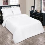 Пододеяльник поплин отбеленный на молнии "Подснежник"                             (arp-200253-gr)