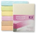 Простынь махровая на резинке, молочный                             (al-100195-gr)