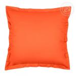 Комплект наволочек сатин на молнии с ушками, оранжевый                             (arp-200135-gr)