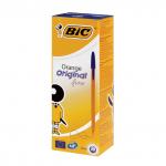 Ручка шариковая BIC Orange, СИНЯЯ, корпус оранжевый, узел 0,8мм, линия письма 0,3мм, 8099221