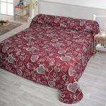 Покрывало двустороннее "Амур-240-1", бордовый                             (P.AM.240-1)