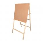 Мольберт напольный Хлопушкаа Студия 60*4,3*120см, планшет 60*60см, сосна, 211118_01