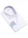 0172TESF Приталенная мужская рубашка с длинным рукавом Elegance Slim Fit