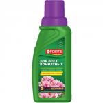 Bona Forte Здоровье Жидкое органо-минеральное удобрение Для всех комнатных растений, флакон 285 мл