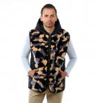 Жилет ALTRO арт.1118-01 КОМБИ Камуфляж серый/отделка черн.