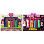 Краски для грима, 04 цвета, светятся в темноте, картон, европодвес, 800-41765/800-57907