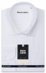 017TSF Белая мужская рубашка полуприталенная Slim Fit