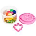 НАБОР ТЕСТО ДЛЯ ЛЕПКИ MULTIART МИМИМИШКИ (10 ЦВ.*75ГР.+1 ФОРМОЧКА) В ВЕДРЕ в кор. 4*36 шт