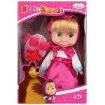 КУКЛА "КАРАПУЗ" МАША 15СМ (М/Ф"МАША И МЕДВЕДЬ"), БЕЗ ЗВУКА, С АКСЕСС. В РУСС. КОР. в кор.30шт