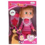 КУКЛА "КАРАПУЗ" МАША И МЕДВЕДЬ. МАША 15СМ, ОЗВУЧ., В СВИТЕРЕ, С АКСЕСС. В РУСС. КОР. в кор.30шт