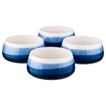 189-220 НАБОР САЛАТНИКОВ ИЗ 4 ШТ. ДИАМЕТР=16 СМ. ВЫСОТА=8 СМ. КОЛЛЕКЦИЯ "БРИСТОЛЬ" (КОР=6НАБОР.)