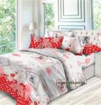 Ткань поплин 220 см Любовные истории