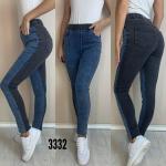 Джеггинсы 3332 спереди синие IN