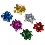 Набор подарочных бантов, 6 шт, 5,5 см. голография