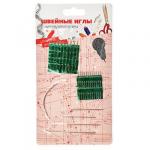 Набор швейных игл 26шт с нитевдевателем, сталь, DF-801