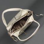 Сумка женская искусственная кожа NEC-89892,  1отд+карм/пер,  плечевой ремень,  бежевый SALE 170456