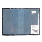 Обложка для паспорта Premier-О-8 натуральная кожа бирюза аллигатор (61)  176019