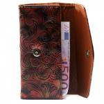 Кошелек женский искусственная кожа 082,  молния внутри,  5отд+ 4карм,  бордовый 216427