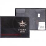 Обложка Premier-О-14 (военный билет)  натуральная кожа черный гладкий (89)  116390