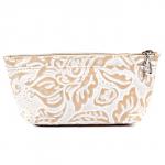 Косметичка Premier-F-92 натуральная кожа (1 отдел),  бежевый пион (128)  183642