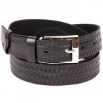 Ремень 30мм L&L-Б 3003 н/к,  тиснение,  черный 166767