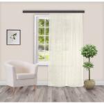 Штора Тюль с вышивкой "Вензель" молочный 150*275